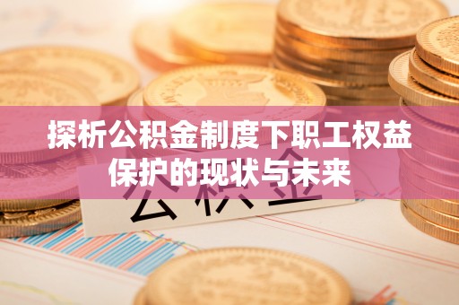 明溪探析公积金制度下职工权益保护的现状与未来