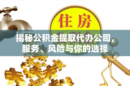 明溪揭秘公积金提取代办公司，服务、风险与你的选择