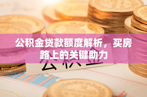 明溪公积金贷款额度解析，买房路上的关键助力